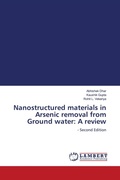 Cover: Nanostructured materials in Arsenic removal from Ground water: A review - LAP Lambert Academic Publishing