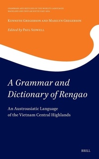 Enlarge image Cover: A Grammar and Dictionary of Rengao - Brill
