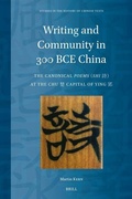 Cover: Writing and Community in 300 BCE China - Brill