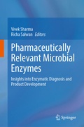 Cover: Pharmaceutically Relevant Microbial Enzymes - Springer
