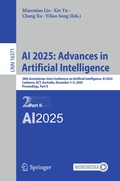 Cover: AI 2025: Advances in Artificial Intelligence - Springer