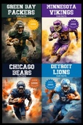 Cover: NFL Fun Facts - NFC North Bundle - 4000+ Fun Facts (Trivia Ape NFL Team Series, #100) - Trivia Ape