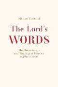 Cover: The Lord's Words - Fortress Press