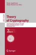 Cover: Theory of Cryptography - Springer