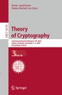 Cover: Theory of Cryptography - Springer