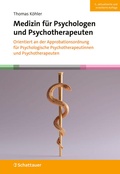 Cover: Medizin f&uuml;r Psychologen und Psychotherapeuten - Schattauer
