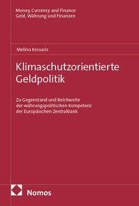 Abbildung von: Klimaschutzorientierte Geldpolitik - Nomos