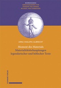 Cover: Moment des Materials - Schwabe Verlag GmbH