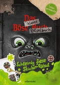 Cover: Das kleine B&ouml;se R&auml;tselbuch - Schleimig fiese Sticker-R&auml;tsel (Das kleine B&ouml;se Buch) - Ueberreuter