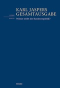 Cover: Wohin treibt die Bundesrepublik? - Schwabe Verlagsgruppe AG Schwabe Verlag