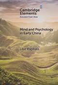 Cover: Mind and Psychology in Early China - Cambridge University Press