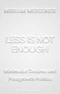 Cover: Less Is Not Enough - Bloomsbury Academic