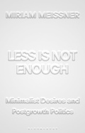 Cover: Less Is Not Enough - Bloomsbury Academic