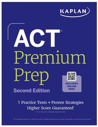 Enlarge image Cover: ACT Premium Prep - Kaplan Publishing