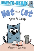 Cover: Nat the Cat Sets a Trap - Simon Spotlight