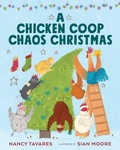 Cover: A Chicken Coop Chaos Christmas - Bibliokid Publishing