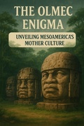 Cover: The Olmec Enigma: Unveiling Mesoamerica's Mother Culture (FORGOTTEN WONDERS OF ANCIENT CIVILIZATIONS, #1) - Saifuddin husain