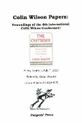 Cover: Colin Wilson Papers - Paupers' Press