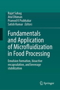 Enlarge image Cover: Fundamentals and Application of Microfluidization in Food Processing - Springer