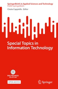 Bild: Special Topics in Information Technology - Springer