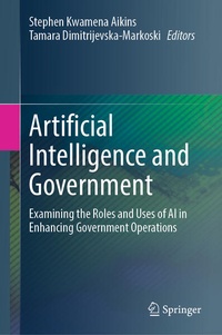Enlarge image Cover: Artificial Intelligence and Government - Springer