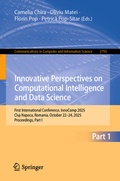 Cover: Innovative Perspectives on Computational Intelligence and Data Science - Springer