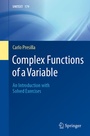 Cover: Complex Functions of a Variable - Springer