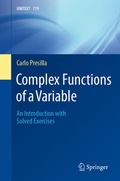 Cover: Complex Functions of a Variable - Springer