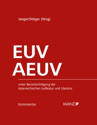 Enlarge image Cover: Kommentar zu EUV und AEUV - Manz