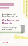 Cover: Glaubensorte - Denkorte - Verlag Herder