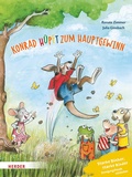 Cover: Konrad K&auml;nguru und Rita Rennmaus. Konrad h&uuml;pft zum Hauptgewinn - Verlag Herder