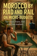 Cover: Morocco by Riad and Rail on Micro-Budgets - epubli