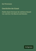 Cover: Geschichte der Kunst - Antigonos Verlag