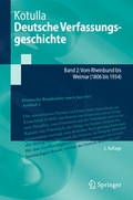 Cover: Deutsche Verfassungsgeschichte - Springer