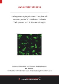 Bild: Pathogenese epileptiformer Krämpfe nach neurotroper BoDV1-Infektion: Rolle des TNF-Systems und aktivierter Mikroglia - VVB Laufersweiler Verlag