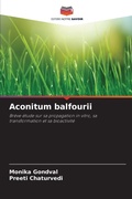 Cover: Aconitum balfourii - Editions Notre Savoir