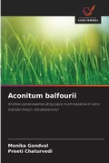 Cover: Aconitum balfourii - Wydawnictwo Nasza Wiedza