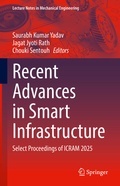 Cover: Recent Advances in Smart Infrastructure - Springer