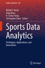 Cover: Sports Data Analytics - Springer