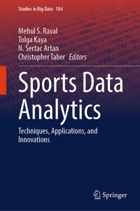Enlarge image Cover: Sports Data Analytics - Springer