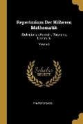 Cover: Repertorium Der Hoeheren Mathematik - Wentworth Press