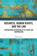 Cover: Business, Human Rights, and the Law - Routledge