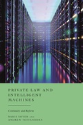 Cover: Private Law and Intelligent Machines - Hart Publishing