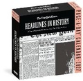 Cover: The New York Times Headlines in History Page-A-Day (R) Calendar 2027 - Workman Calenders