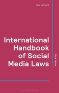 Cover: International Handbook of Social Media Laws - Bloomsbury Professional