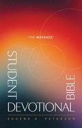 Cover: The Message Student Devotional Bible - NavPress