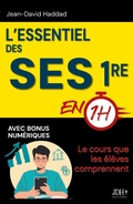 Cover: L'essentiel des SES Premi&egrave;re en 1h - JDH &Eacute;ditions