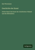 Cover: Geschichte der Kunst - Antigonos Verlag