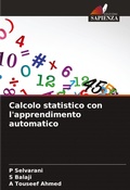 Cover: Calcolo statistico con l'apprendimento automatico - Edizioni Sapienza
