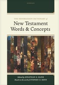 Cover: The Hendrickson Dictionary of New Testament Words and Concepts - Hendrickson Publishers